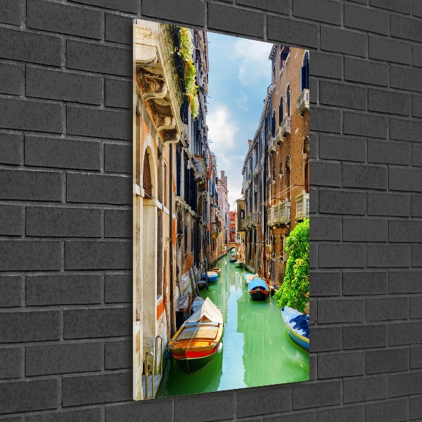 Modernes Acrylbild vertikal Venedig, Italien