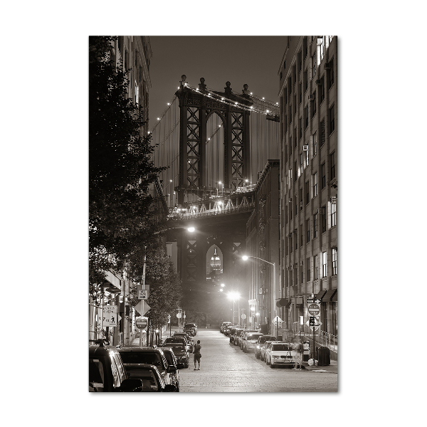 Acrylbild vertikal Manhattan, New York