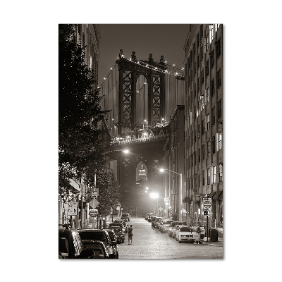 Acrylbild vertikal Manhattan, New York