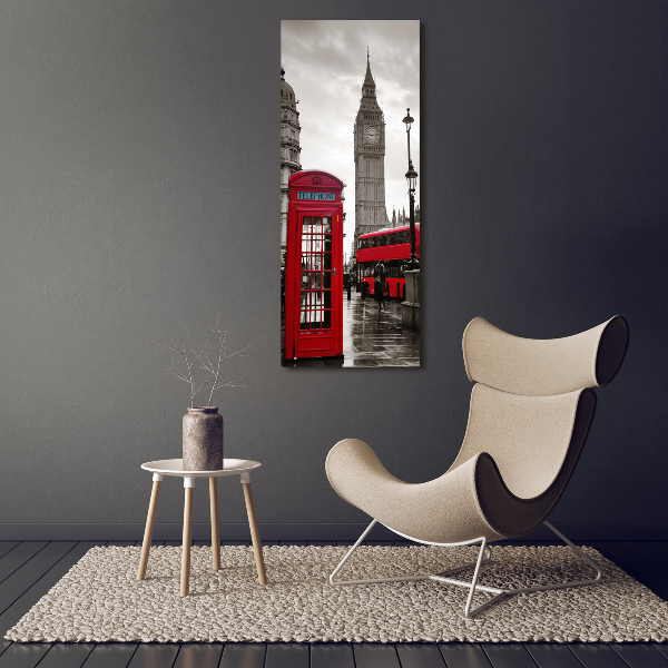 Bild auf Acrylglas vertikal Big Ben London