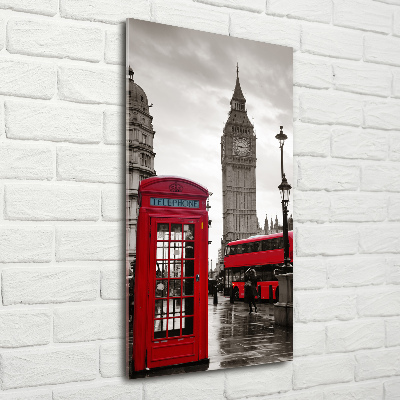 Bild auf Acrylglas vertikal Big Ben London