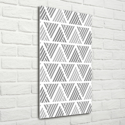Plexiglasbilder vertikal Geometrischer Hintergrund