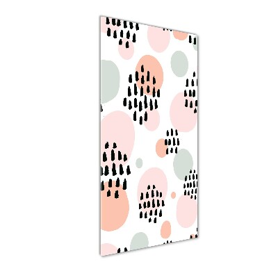 Acrylbild vertikal Abstrakter Hintergrund