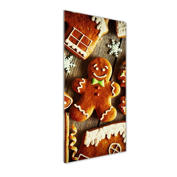 Modernes Acrylbild vertikal Lebkuchen