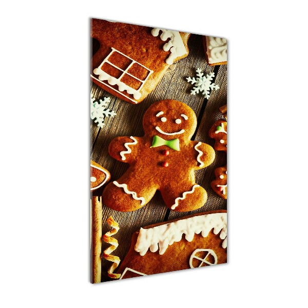 Modernes Acrylbild vertikal Lebkuchen