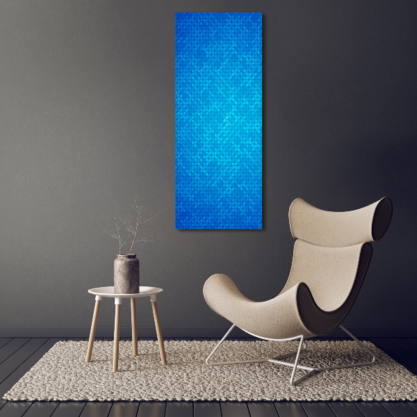 Modernes Acrylbild vertikal Abstrakter Hintergrund