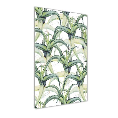 Acrylbild vertikal Aloe