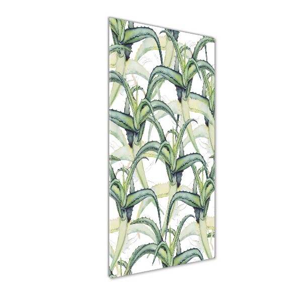 Acrylbild vertikal Aloe