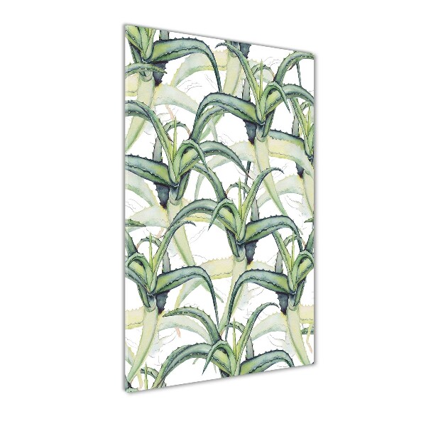 Acrylbild vertikal Aloe