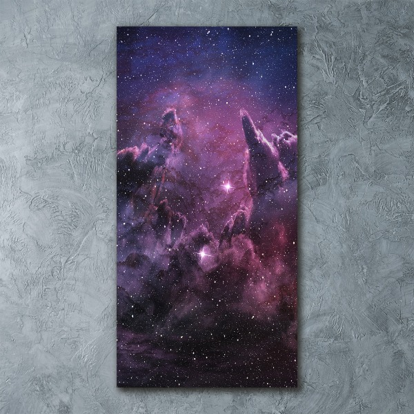 Bild auf Acrylglas vertikal Nebel