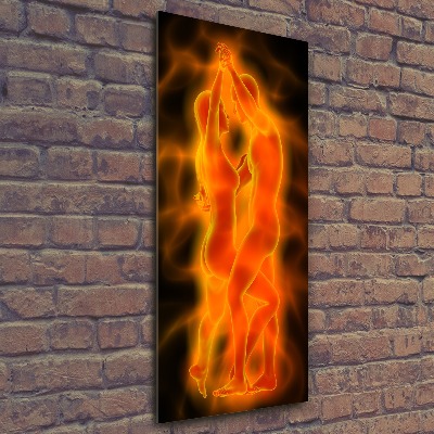 Plexiglasbilder vertikal Tanzendes Paar