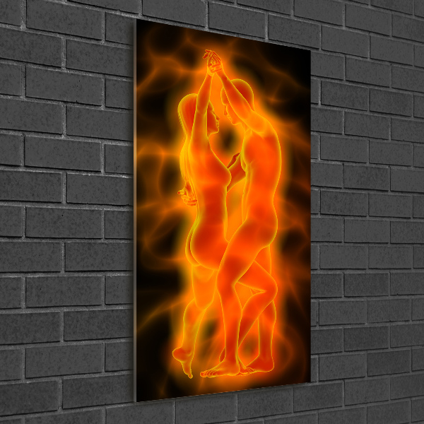 Plexiglasbilder vertikal Tanzendes Paar