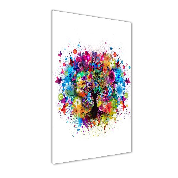 Bild auf Acrylglas vertikal Abstrakter Baum