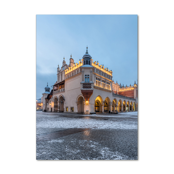 Acrylbild vertikal Krakau, Polen