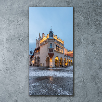 Acrylbild vertikal Krakau, Polen