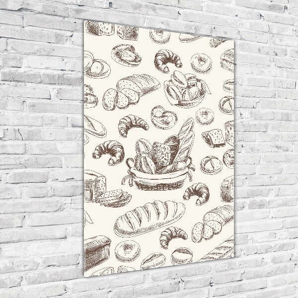 Plexiglasbilder vertikal Brot