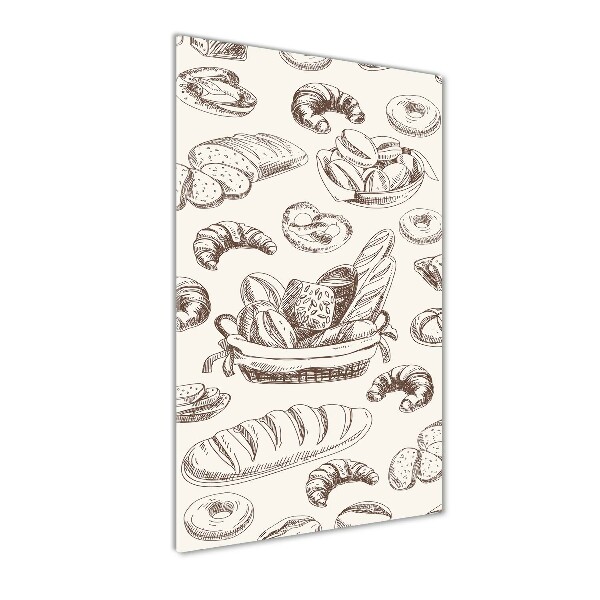 Plexiglasbilder vertikal Brot