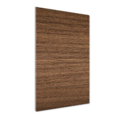 Modernes Acrylbild vertikal Holzhintergrund