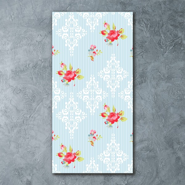 Bild auf Acrylglas vertikal Rosen