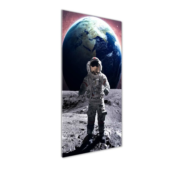 Acrylbild vertikal Astronaut