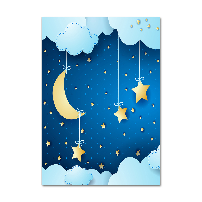 Acrylbild vertikal Nacht