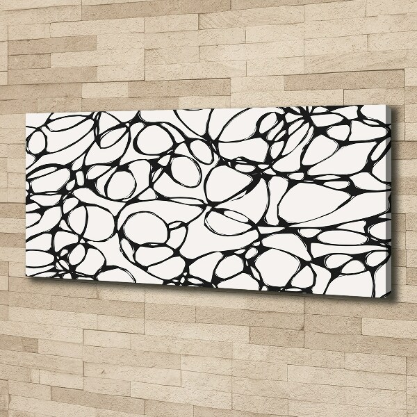 Bild auf leinwand Chaotische Kreise