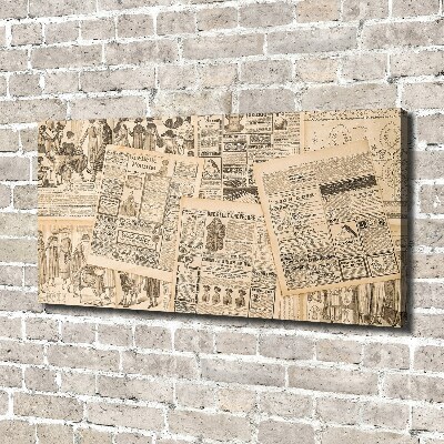 Fotobild Eine alte Zeitung