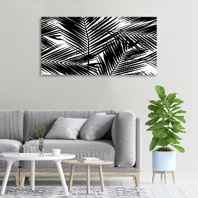 Bild auf leinwand Palmenblätter