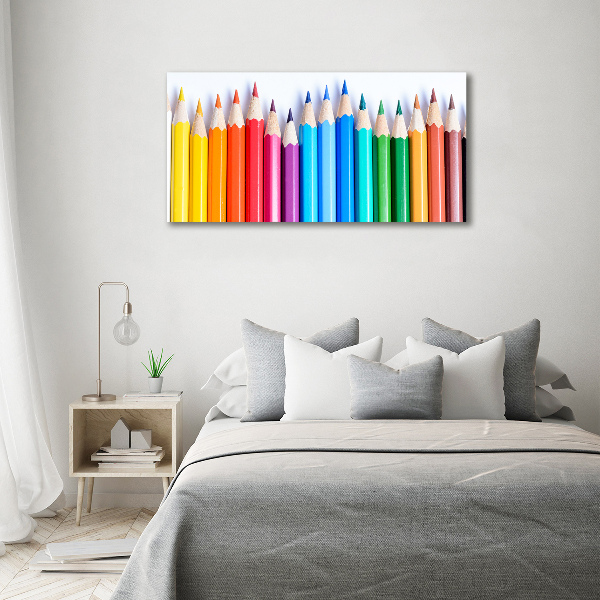 Wandbild Buntstifte
