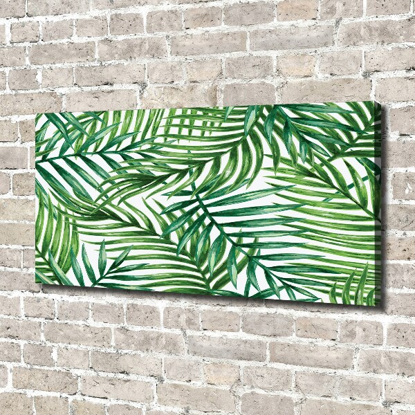 Bild auf leinwand Palmenblätter