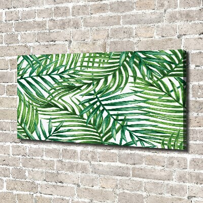 Bild auf leinwand Palmenblätter