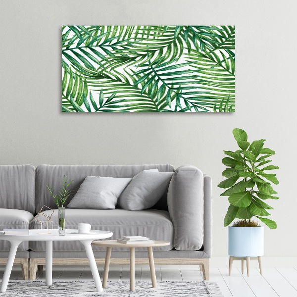 Bild auf leinwand Palmenblätter