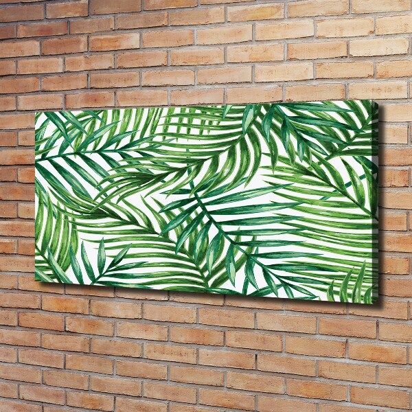Bild auf leinwand Palmenblätter