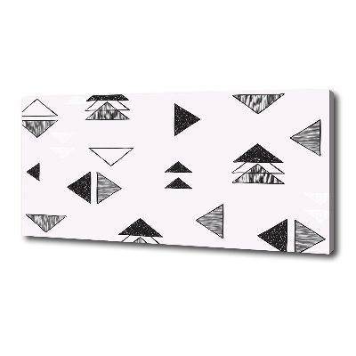 Wandbild Dreieckshintergrund