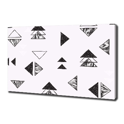 Wandbild Dreieckshintergrund