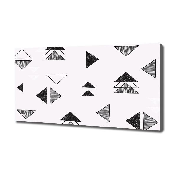 Wandbild Dreieckshintergrund