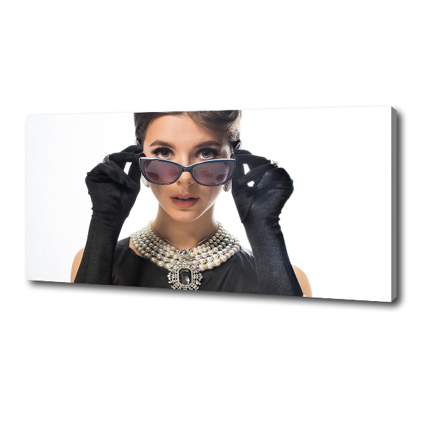 Fotobild Frau mit Brille