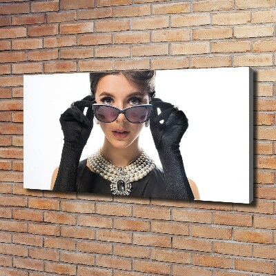 Fotobild Frau mit Brille