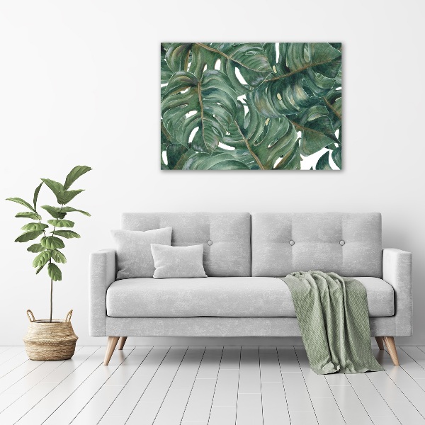 Wandbild Monstera