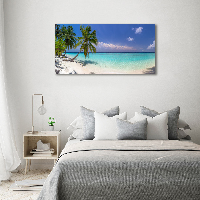 Fotobild Panorama des Strandes