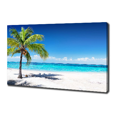 Bild auf leinwand Tropischer Strand