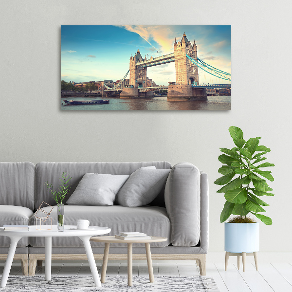 Bild auf leinwand Tower Bridge London