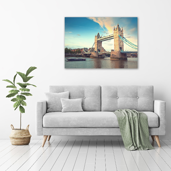 Bild auf leinwand Tower Bridge London
