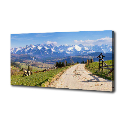 Fotobild Panorama der Tatra-Berge
