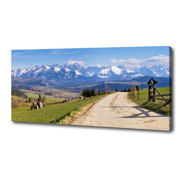 Fotobild Panorama der Tatra-Berge