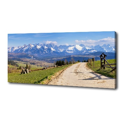 Fotobild Panorama der Tatra-Berge