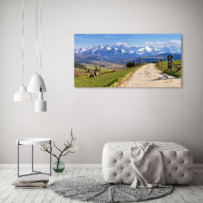 Fotobild Panorama der Tatra-Berge
