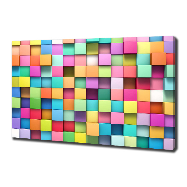 Wandbild Bunte Quadrate