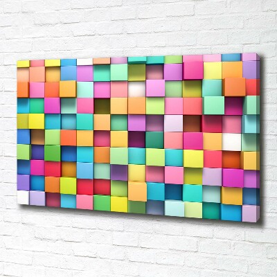 Wandbild Bunte Quadrate