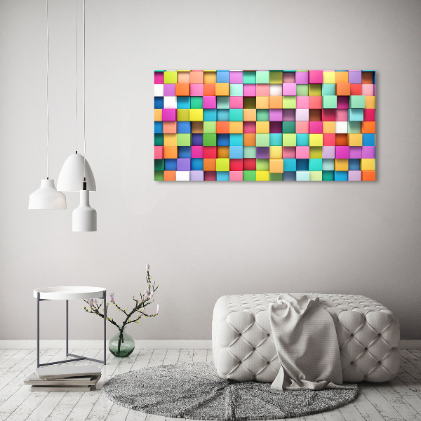 Wandbild Bunte Quadrate